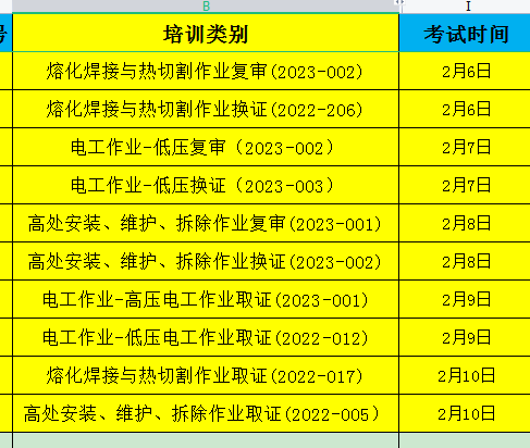 石家莊電工證什么時(shí)候能考試