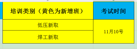 石家莊11月電工證報名入口