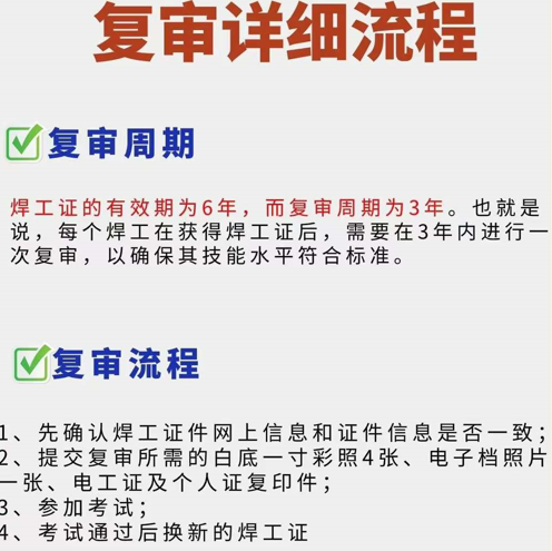 2025年石家莊電工證復審流程介紹？